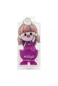 Tamagotchi Girl gbeczka do makijau ze stojakiem Violet