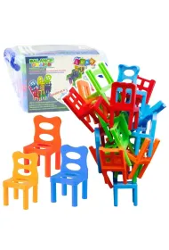 Gra zr�czno�ciowa spadaj�ce krzes�a 36el LeanToys