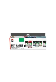 Marabu Farby do marmurkowania Easy Marble 15ml 6 kolor�w