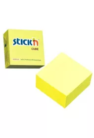 Stickn Notes samoprzylepny 76x76mm kostka ty neon Maped 400 kartek