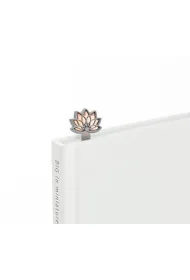 Metalmorphose Zak�adka do ksi��ki kwiat lotosu rose gold