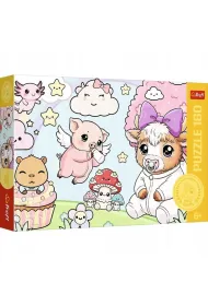 Puzzle 160 Zwierzaki maluchy TREFL