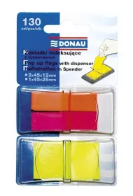 Donau Zak�adki indeksuj�ce PP 12x40mm/25x45mm
