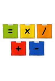 Woreczki gimnastyczne zestaw znaki matematyczne Akson