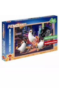 Puzzle fluorescencyjne 20 el. Maxi - Pingwiny z Madagaskaru Alexander