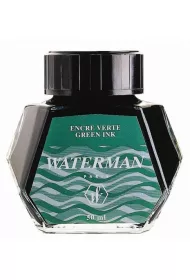 Waterman Atrament do pi�r zielony 50 ml