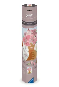 Ravensburger Malowanie po numerach CreArt na p��tnie - Kwiaty w mojej g�owie 30x40cm