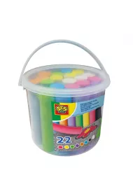 Ses Creative Kreda chodnikowa wiaderko 22 szt.