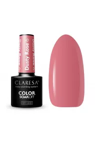 Claresa Soak Off UV/LED Dusty Rose lakier hybrydowy 006 5 g