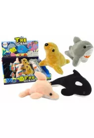 Mini pluszak Zwierz� morskie mix LeanToys