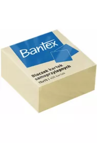 Bantex Bloczki samoprzylepne 75 x 75 mm 400 kartek