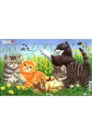 Puzzle 10 el. S�odkie kociaki Larsen
