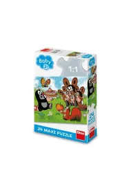 Puzzle baby 24 el. Krecik Urodziny Dino Toys