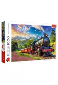 Puzzle 1000 Podr pocigiem TREFL