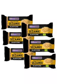 NaturaVena Sezamki klasyczne Zestaw 6 x 27 g Bio