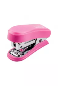 Novus Zszywacz mini r�owy + zszywki 24/6 blister