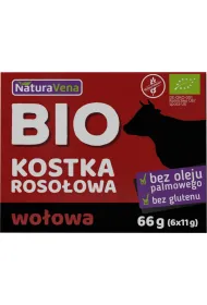 NaturaVena Kostka roso�owa wo�owa bezglutenowa 6 x 11 g Bio