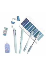 dpCraft Zestaw szkolno biurowy pastel blue 9el