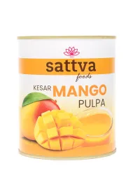 Sattva Foods Kesar pulpa z mango 800 g