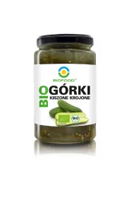 Bio Food Og�rki kiszone krojone bezglutenowe 500 g Bio
