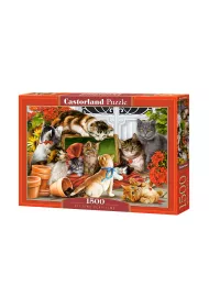 Puzzle 1500 el. Kittens Play Time Castorland