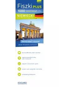 Fiszki plus. Niemiecki dla pocz�tkuj�cych. 1000 najwa�niejszych s��w. Poziom A1-A2