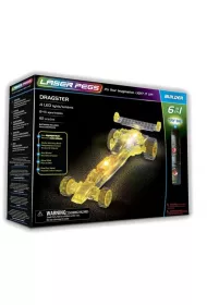 Klocki. Laser Pegs. Dragster 6 w 1