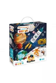 Puzzle obserwacyjne 60 el. Kosmos Bright Junior Media