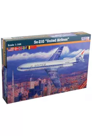 Model do sklejania Se-210 ""United Airlines"" Mastercraft