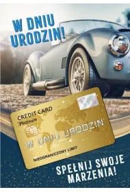 Armin Style KARNET URODZINY B6 Z KOP AS GIFT M-186 FOL