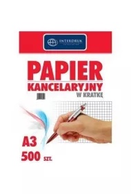 Interdruk Papier kancelaryjny A3 kratka 500 kartek