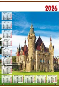 Kalendarz Tr�jdzielny G�ry 2019 - Plakat Polski
