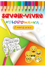 Savoir-vivre kolorowanka