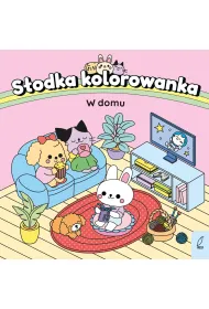 S�odka kolorowanka. W domu