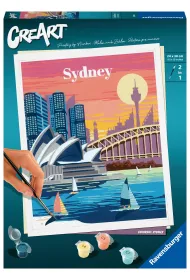 Ravensburger Malowanie po numerach CreArt - Sydney 24x30cm