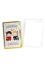 Kukartka Karnet urodziny Harry Potter