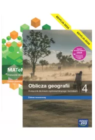 Pakiet podrcznikw: MATeMAtyka, Oblicza geografii. Zakres rozszerzony. Liceum i technikum. Klasa 4. Edycja 2024