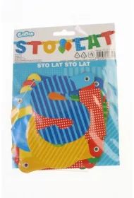 Godan Girlanda papierowa Sto lat 13x15 cm