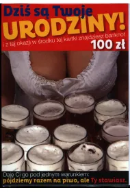 Kukartka Karnet Dzi� sa Twoje Urodziny