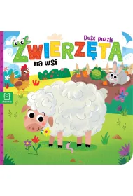 Zwierz�ta na wsi. Du�e puzzle