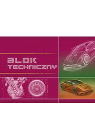 Kreska Blok techniczny A4 bia�y 10 kartek 10szt/opak