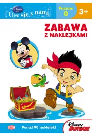 Disney. Ucz si� z nami. Disney Junior. Zabawa z naklejkami