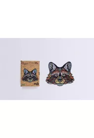 Puzzle drewniane eko 80 el. Weso�y szop pracz A4 PuzzleOK