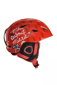 Kask narciarski Minnie M czerwony