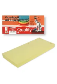 Penword Przek�adki do segregatora yellow 100 szt.