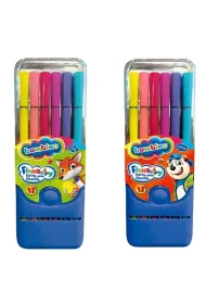 St. Majewski Flamastry w pude�ku plastikowym 12 szt.