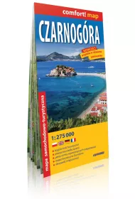 Czarnog�ra. Mapa samochodowo-turystyczna 1:275 000 (laminat)
