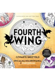 Fourth Wing. Czwarte Skrzyd�o: Oficjalna kolorowanka z naklejkami
