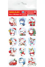 Jako Naklejki Zima z Miko�ajem