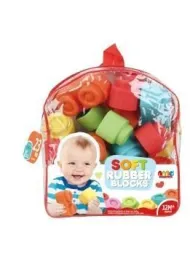 Klocki mikkie w plecaku 23szt